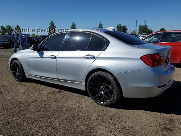 2014 Bmw 320 I Xdrive Silver vin: WBA3C3C53EF986638