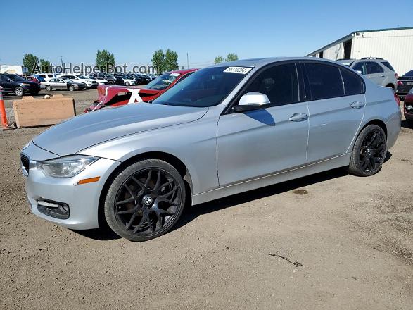 2014 Bmw 320 I Xdrive Silver vin: WBA3C3C53EF986638