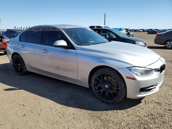 2014 Bmw 320 I Xdrive Silver vin: WBA3C3C53EF986638