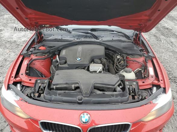 2014 Bmw 320 I Xdrive Red vin: WBA3C3C56EF983555