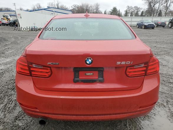 2014 Bmw 320 I Xdrive Red vin: WBA3C3C56EF983555