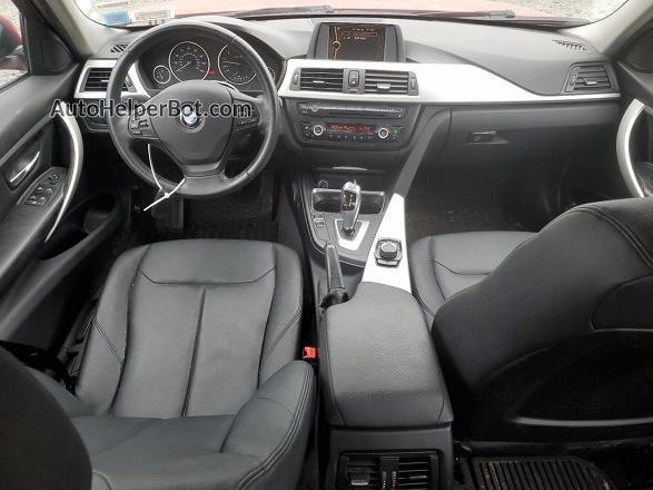 2014 Bmw 320 I Xdrive Red vin: WBA3C3C56EF983555