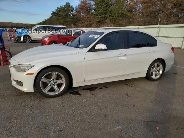 2014 Bmw 320 I Xdrive White vin: WBA3C3C59EPV90935