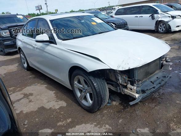 2014 Bmw 320i Xdrive White vin: WBA3C3G52ENS70166