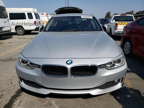 2014 Bmw 328 D Gray vin: WBA3D3C53EK153877