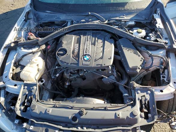 2014 Bmw 328 D Xdrive Silver vin: WBA3D5C56EKX98440