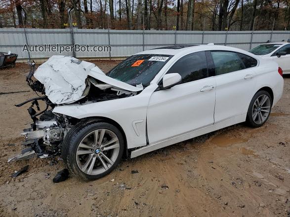 2018 Bmw 430i Gran Coupe White vin: WBA4J1C59JBG79865