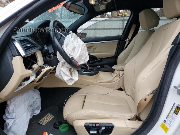2018 Bmw 430i Gran Coupe White vin: WBA4J1C59JBG79865