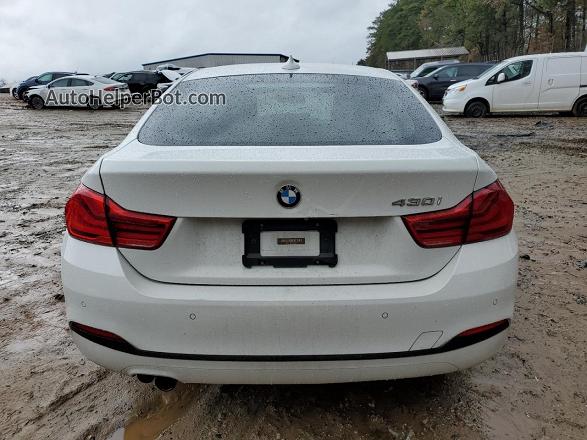 2018 Bmw 430i Gran Coupe White vin: WBA4J1C59JBG79865