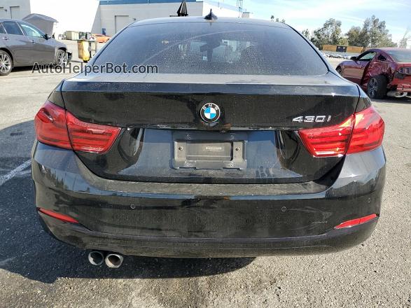 2018 Bmw 430i Gran Coupe Black vin: WBA4J1C59JBG81017