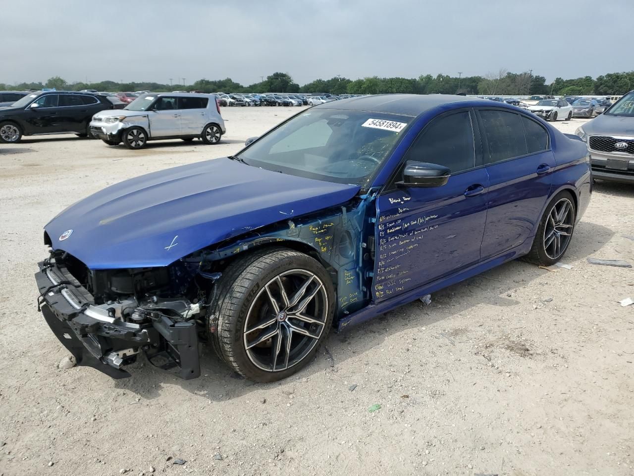 Price & History 2023 Bmw M5 4.4l 8 vin: WBS83CH06PCM62287