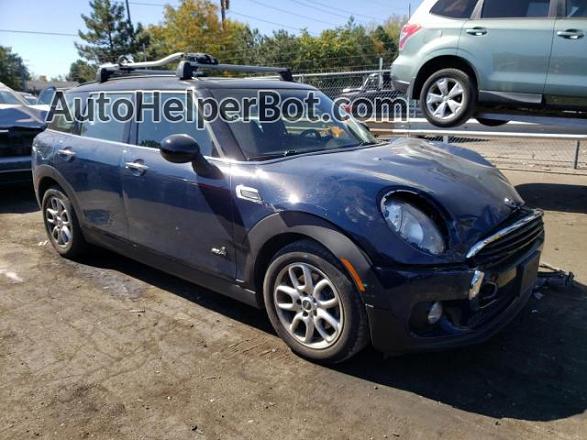 2018 Mini Cooper Clubman All4 Blue vin: WMWLU1C54J2F29391