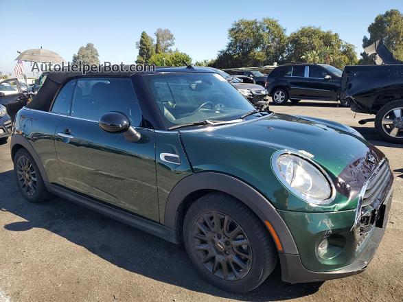 2018 Mini Cooper  Green vin: WMWWG5C50J3D00888