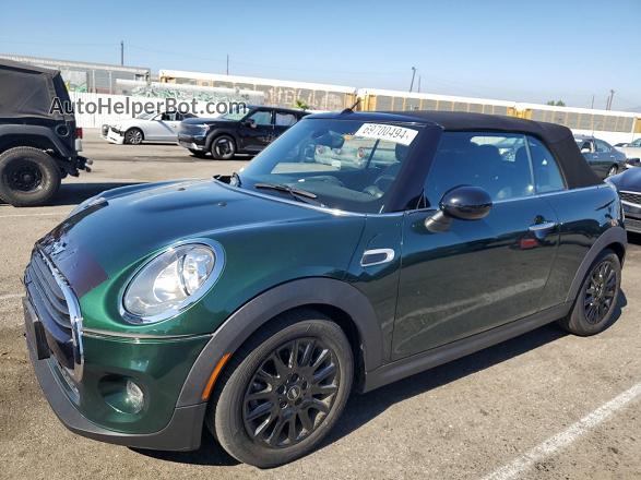 2018 Mini Cooper  Green vin: WMWWG5C50J3D00888