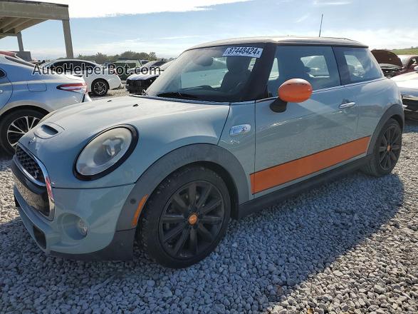 2018 Mini Cooper S Turquoise vin: WMWXP7C54J2A48309