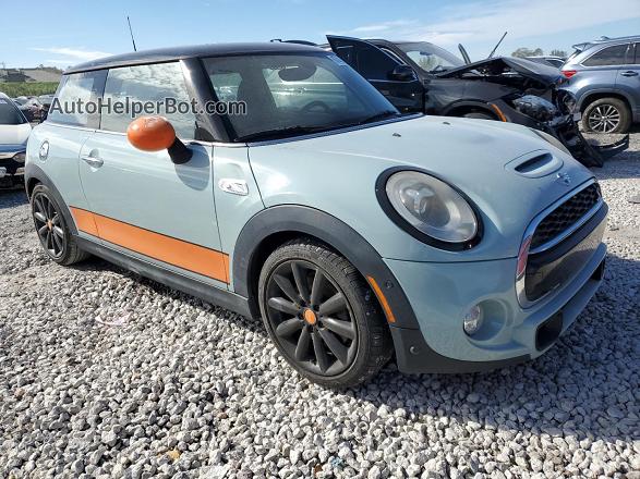 2018 Mini Cooper S Turquoise vin: WMWXP7C54J2A48309