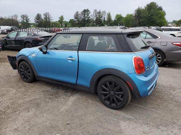 2018 Mini Cooper S Blue vin: WMWXP7C58J2C61943