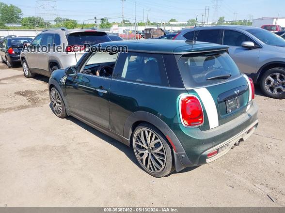 2018 Mini Cooper S Зеленый vin: WMWXP7C5XJ2C62172