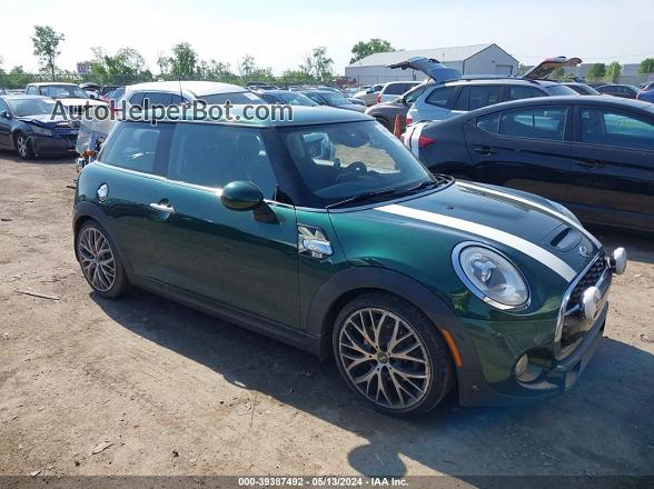 2018 Mini Cooper S Зеленый vin: WMWXP7C5XJ2C62172