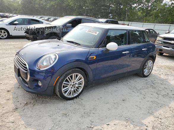 2018 Mini Cooper  Blue vin: WMWXU1C56J2F81333