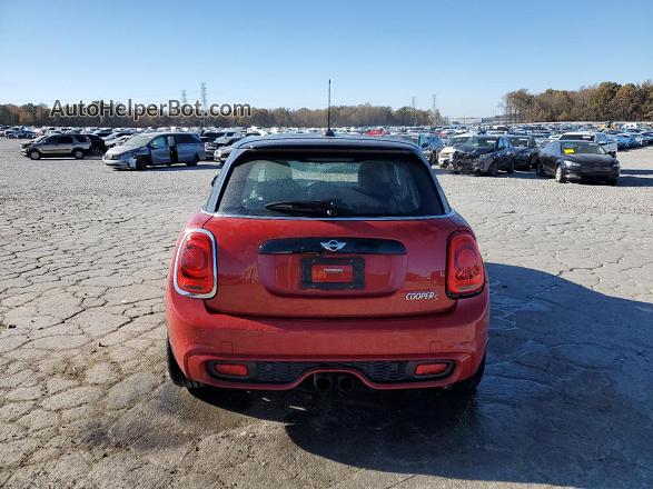 2018 Mini Cooper S Maroon vin: WMWXU3C58J2F51648