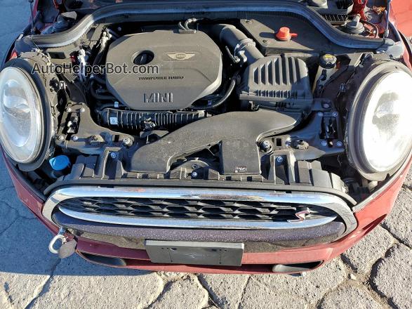 2018 Mini Cooper S Maroon vin: WMWXU3C58J2F51648