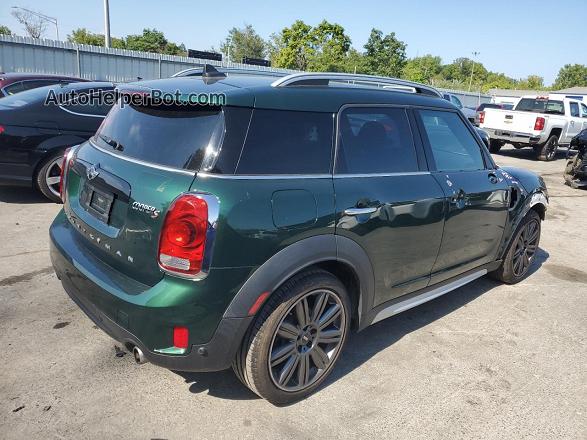 2018 Mini Cooper S Countryman Green vin: WMZYT3C37J3D99526