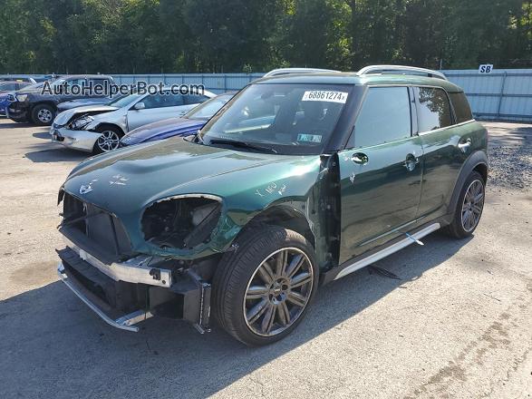 2018 Mini Cooper S Countryman Green vin: WMZYT3C37J3D99526