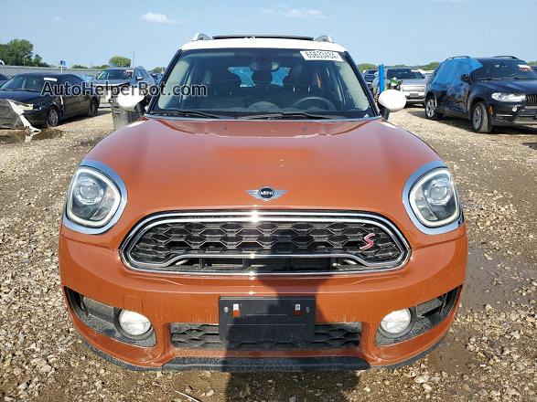 2018 Mini Cooper S Countryman All4 Orange vin: WMZYT5C33J3E61046