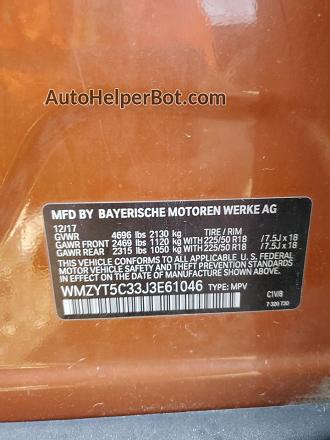 2018 Mini Cooper S Countryman All4 Orange vin: WMZYT5C33J3E61046