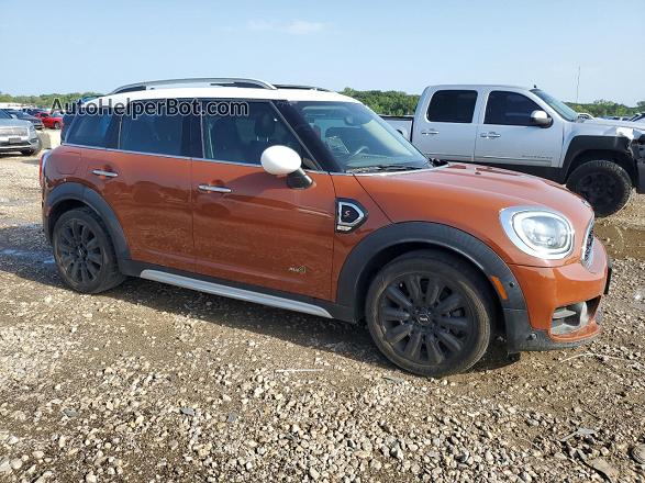 2018 Mini Cooper S Countryman All4 Orange vin: WMZYT5C33J3E61046
