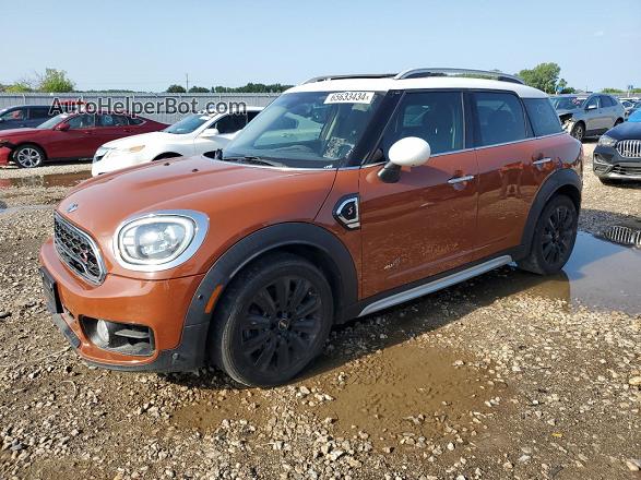 2018 Mini Cooper S Countryman All4 Orange vin: WMZYT5C33J3E61046