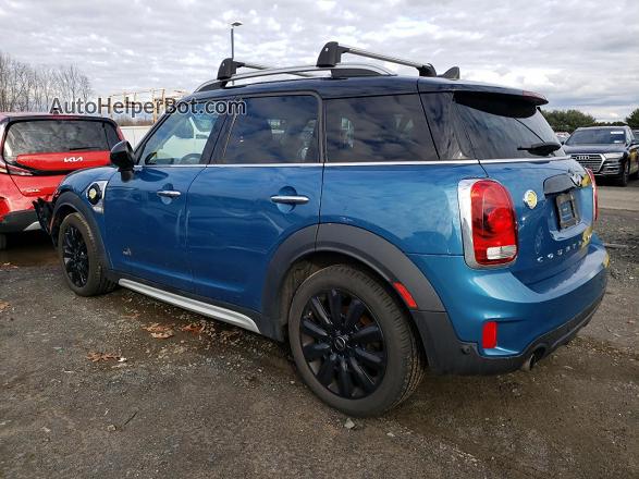 2018 Mini Cooper S E Countryman All4 Blue vin: WMZYU7C49J3B86378