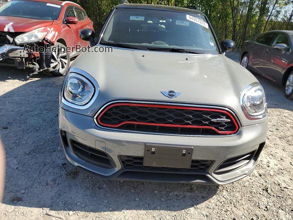 2018 Mini Cooper Jcw Countryman All4 Gray vin: WMZYV9C36J3B91862